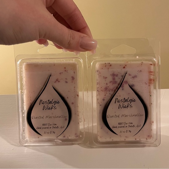 Roasted marshmallow wax melts with shimmer - Picture 1 of 2